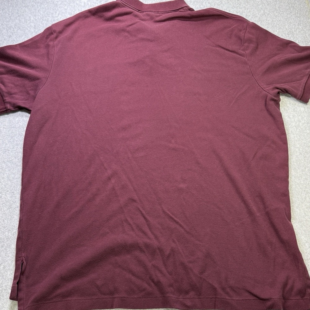 Polo Ralph Lauren Polo Shirt XXL Maroon Classic Fit‎ Vintage Prep Ivy Style - Picture 7 of 7